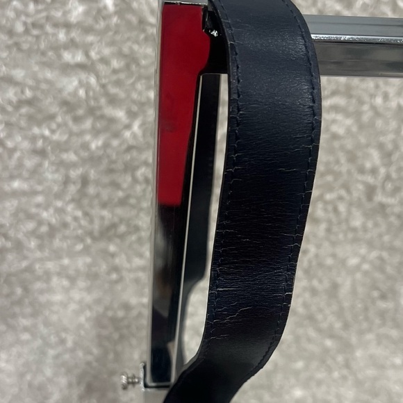 CELINE Logo Hardware Leather Mini Crossbody Bag - Picture 4 of 16